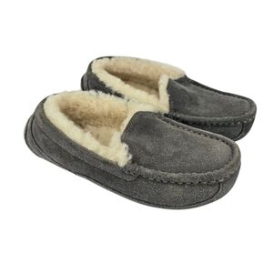 Ugg Ascot Slippers Kids Size 4 Gray